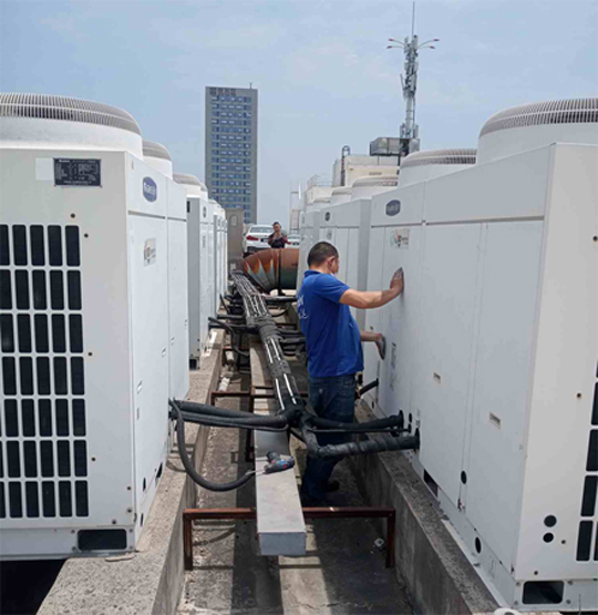 南关中央空调制热和不制冷系统维修方法